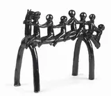 Fausto Melotti, Bambini, Ceramica smaltata policroma