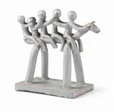 Fausto Melotti, Bambini, Ceramica smaltata policroma