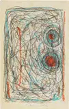 Senza titolo by Tancredi Parmeggiani, mixed media on paper, offered Dec 2023