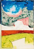 Mario Schifano, Senza titolo, enamel and grafite on canvas