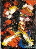 Karel Appel, Personage, 1992, oil on canvas