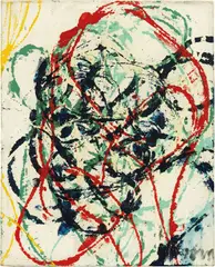 Asger Jorn, Allysloper, 1961, oil on canvas
