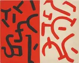 Carla Accardi, Nero su rosso
