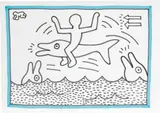 Senza titolo by Keith Haring, 1983, pennarello on paper, offered Dec 2023