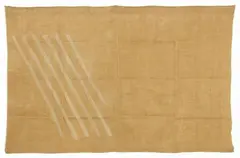 Obliquo by Giorgio Griffa, 1971, acrylic on canvas, offered Dec 2023