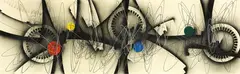 Spirale by Roberto Crippa, 1951, oil on canvas, offered Dec 2023