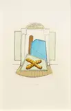Lucio Del Pezzo, Due grafiche, etching and acquatinta