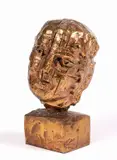 Bruno Cassinari, Testa, scultura in bronze