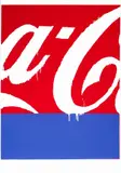 Coca-Cola by Mario Schifano, 1988, screenprint a colori on paper, offered Dec 2023
