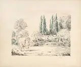 Giorgio de Chirico, Cavallo a Villa Falconieri