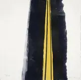 L-26-1973 by Hans Hartung, 1973, lithograph a colori, offered Dec 2023