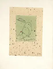 Oiseau mère by Max Ernst, 1972, etching and acquatinta con interventi a mano, offered Dec 2023