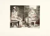 Henry Moore, Two Seated Figures
