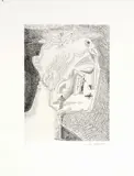 André Masson, La Chambrière, 1973, etching and puntasecca
