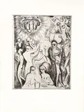 Kees van Dongen, Boîte de nuit, 1927, etching