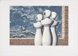 La traversée difficile by René Magritte, lithograph, offered Dec 2023