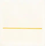 Antonio Calderara, Senza titolo (Orizzonte), 1972, screenprint acquerellata on paper