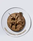 Lucio Fontana, Senza titolo, bassorilievo in bronze