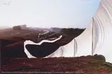 Christo, Running Fence, Cromolitografia