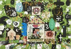 Sì per te by Philip John Martin, 1977, acrylic and collage on canvas, offered Dec 2023