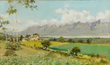 Luigi Cima, Paesaggio, 1935, oil on canvas