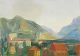 Virgilio Guidi, Paesaggio montano