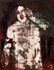 Ida Barbarigo, Gli ignudi, 1997, oil on canvas