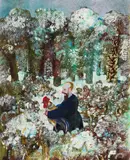 Inverno by Antonio Possenti, 1998, oil on canvas board, offered Dec 2023