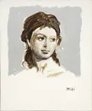 Alberto Sughi, Figura, oil on canvas