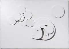 Composizione - Rilievo by Ideo Pantaleoni, 1968, idropittura on legno, offered Dec 2023