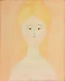 Antonio Bueno, Figura, 1964, oil on faesite