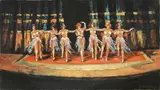 Ballerine by Renato Natali, oil on compensato, offered Oct 2023
