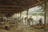 Carlo Brancaccio, Les lavandières