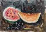 Enzo Pregno, Cocomero, oil on canvas