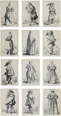 Jacques Callot, La noblesse, Serie completa di