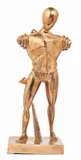 Giorgio de Chirico, Il Trovatore, scultura in bronze