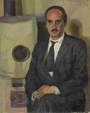 Emilio Pettoruti, Ritratto di Piero Marussig, 1920, oil on canvas
