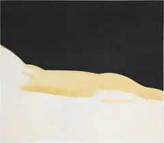 Carlo Mattioli, Nudo coricato, 1970, oil on canvas