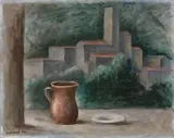 Carlo Carrà, Finestra sul fiume