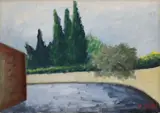 Via San Leonardo by Ottone Rosai, 1956, oil on canvas, offered May 2023
