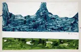 Senza titolo by Mario Schifano, 1979, enamel on canvas, offered May 2023