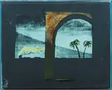 Senza titolo by Mario Schifano, 1977, enamel on canvas emulsionata, offered May 2023
