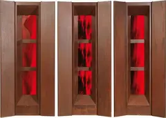 Armadio del Fuoco by Fabrizio Plessi, 2003, Ferro, offered May 2023