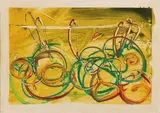 Mario Schifano, Senza titolo (Acerbo), 1984, enamel and acrylic on canvas