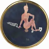 Luigi Ontani, Serrasso di Cassanchiglia, oil on canvas
