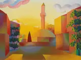 Senza titolo by Salvo, 1989, oil on canvas, offered May 2023
