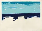 Mare by Mario Schifano, 1976, enamel and grafite on canvas, offered May 2023