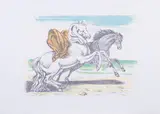 Giorgio de Chirico, Cavalli sulla spiaggia