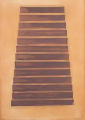 Marco Tirelli, Senza titolo, 1991, lithograph a colori