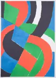 Senza titolo by Sonia Delaunay, 1962, lithograph a colori, offered May 2023